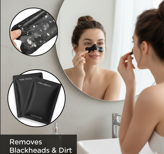 PurePore 10-Pack Charcoal Strips β Deep Clean for Clearer Skin