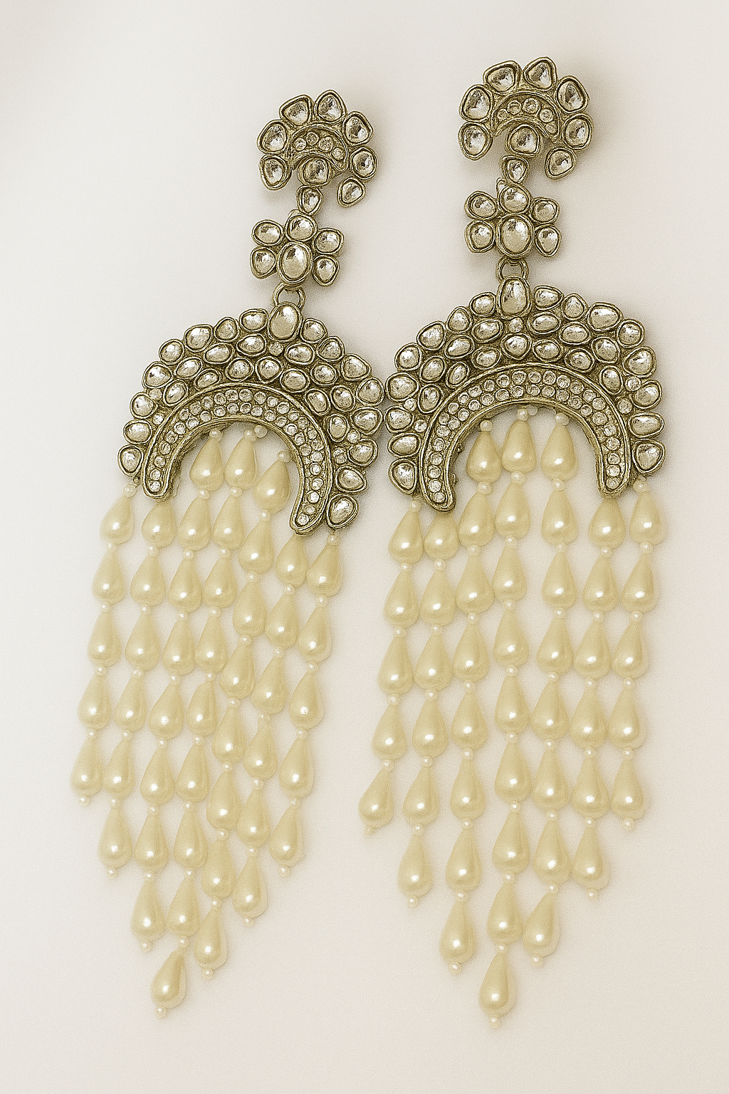 Begum’s Pearl Dome Kashmiri Jhumka