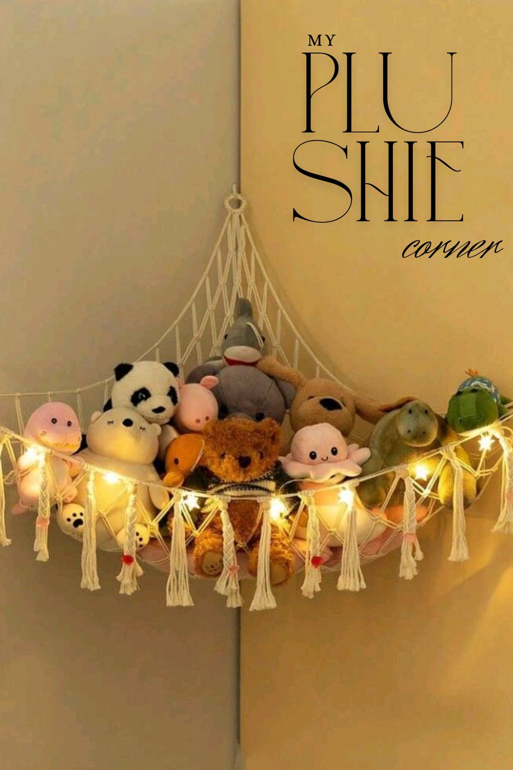 Combo - WarmGlow Hammock, lights & 5 Plush Companions