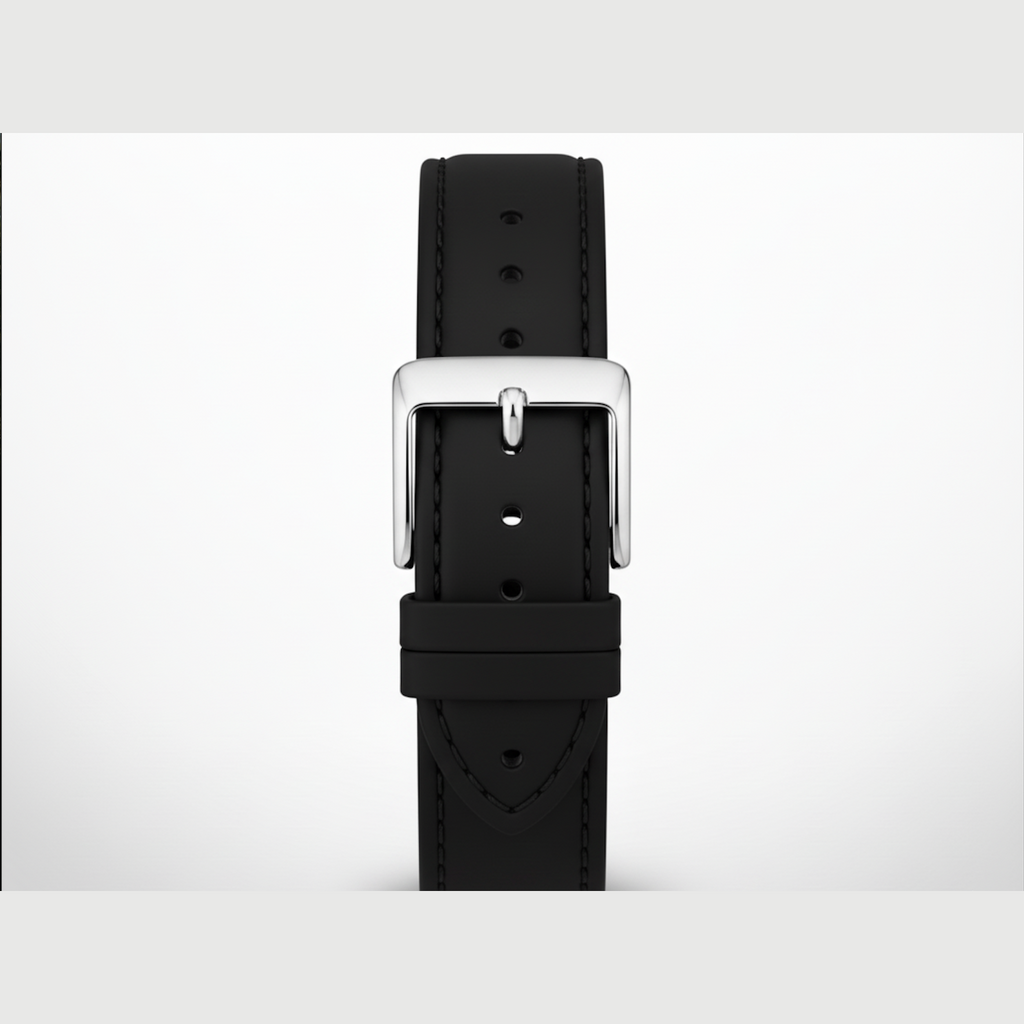 WILTON D-92 Men’s Day-Date Analog Watch – Leather Belt, Steel Back