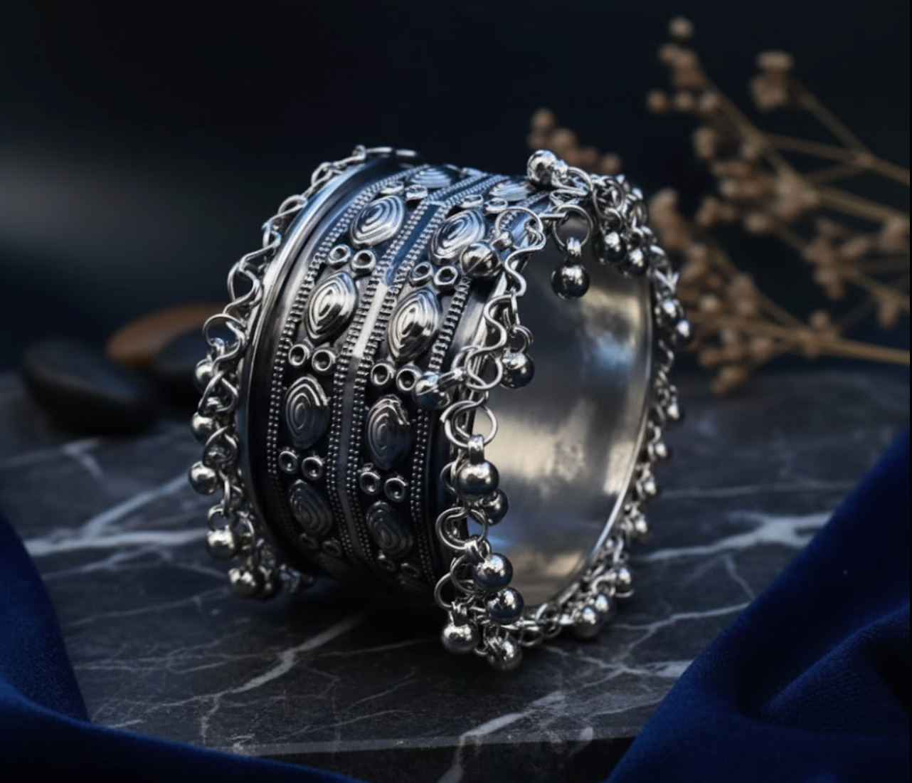 AuraKraft™ Set of 3 Stylish Kada Bangles – For Women & Girls